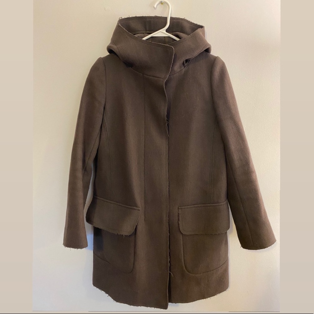 Women’s Uniqlo +J Stand Collar Wool Coat Size S
